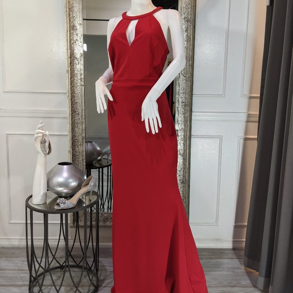 Red Formal Evening Prom Dress Gown